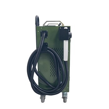 Tragbare 200-W-Gepäcktyp-Pulslaser-Reinigungsmaschine für die Reinigung von Steinwänden