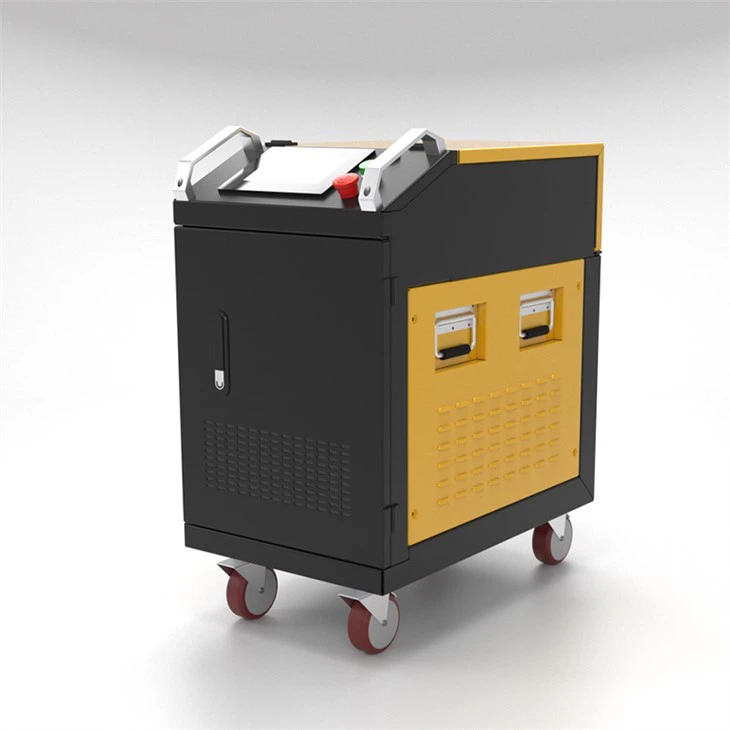 200 W gepulste Laserreinigungsmaschine für Schränke
