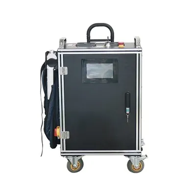 100-W-Laserreinigungsmaschine für Gepäck