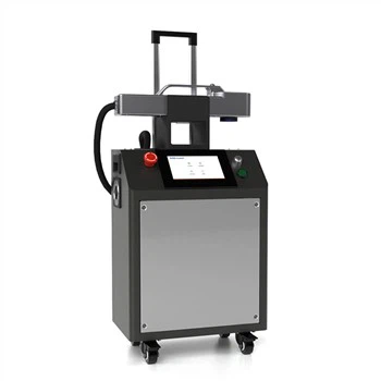 100 W Gepäckfaser-Laserreiniger zum Entfernen verzinkter Beschichtungen
